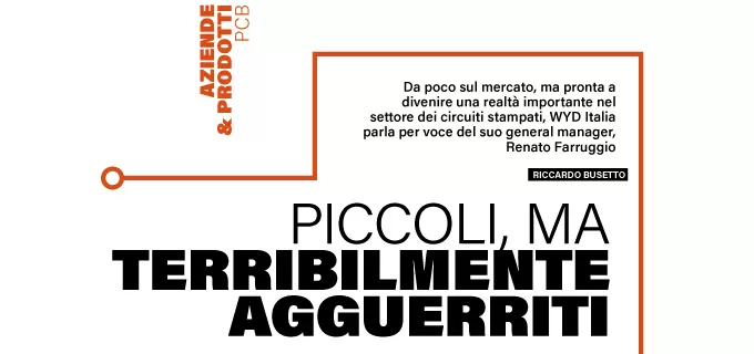 Une entreprise italienne, WYD, a récemment fait son entrée sur le marché, et son directeur général, Renato Farruggio, s'est exprimé personnellement.
