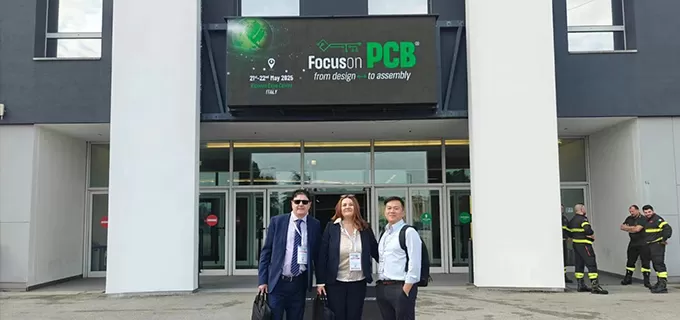 WYD SRL brille au Focus on PCB 2025 à Vicenza